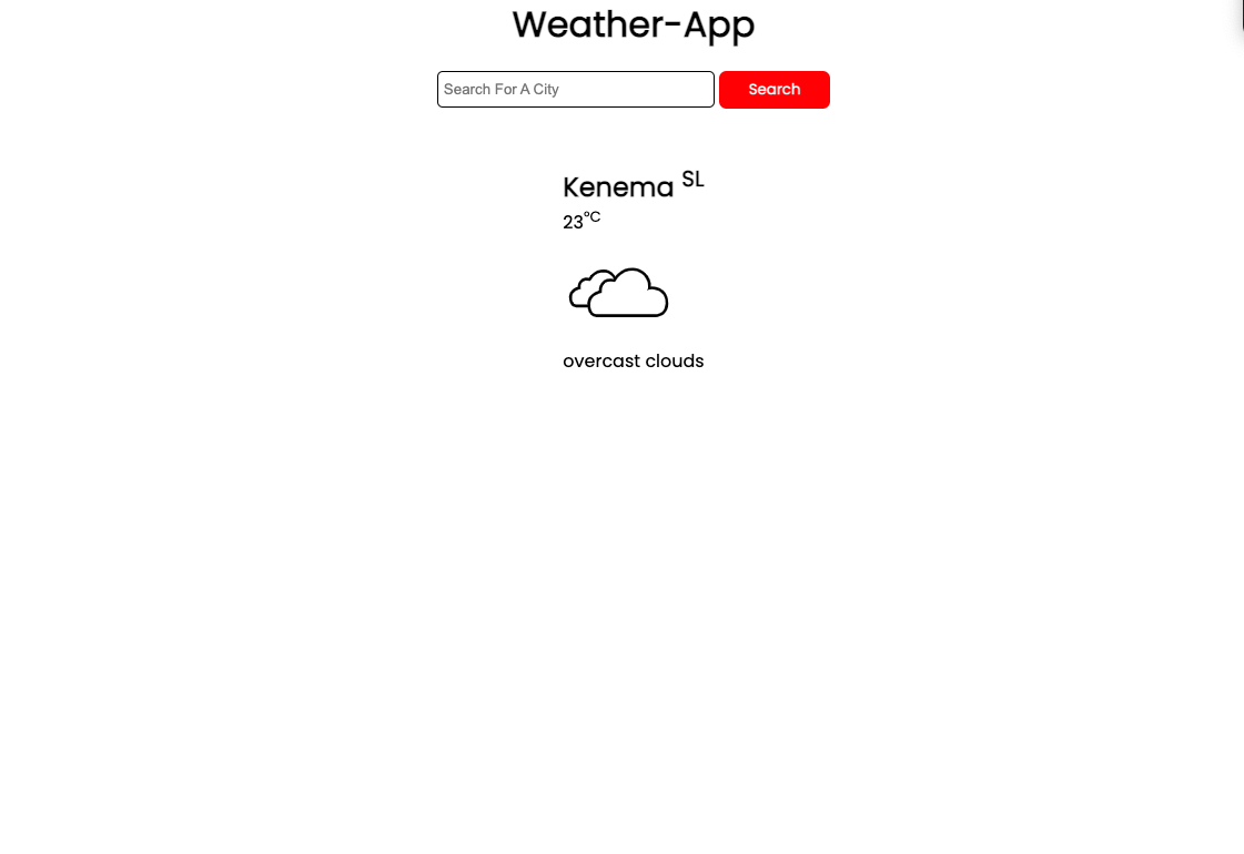 Weather App